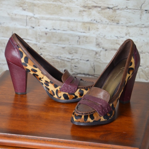 INC International Concepts Shoes - International concepts cowhide and leather heels